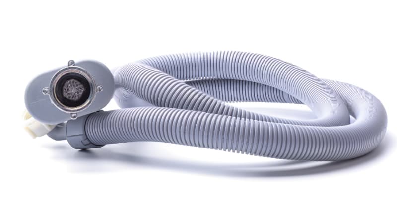 2 Supports En U Pour Tuyau D'évacuation Lave-linge/lave-vaisselle - En Plastique Gris, Fixation Solide | Anti-pliure, Anti-fuite - 3